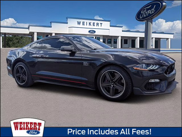 2022 Gray Metallic Ford Mustang Mach 1 RWD Coupe