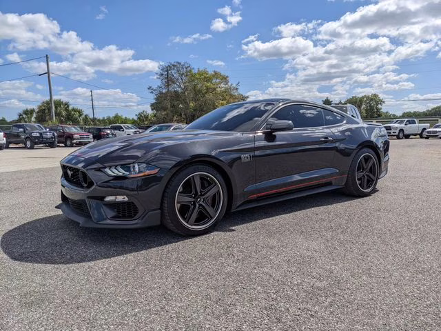 2022 Gray Metallic Ford Mustang Mach 1 RWD Coupe