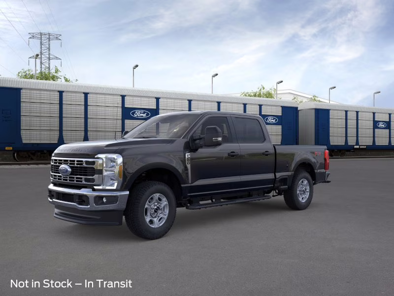 2026 Agate Black Metallic Ford Super Duty F-250 SRW XLT Crew Cab Pickup 4X4 Truck