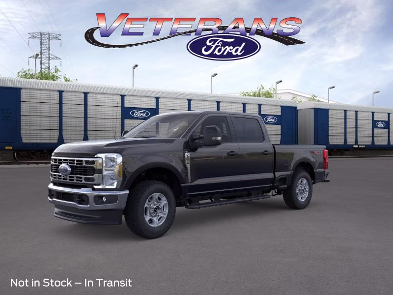 2026 Agate Black Metallic Ford Super Duty F-250 SRW XLT Crew Cab Pickup 4X4 Truck