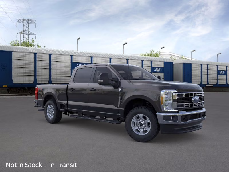2026 Agate Black Metallic Ford Super Duty F-250 SRW XLT Crew Cab Pickup 4X4 Truck