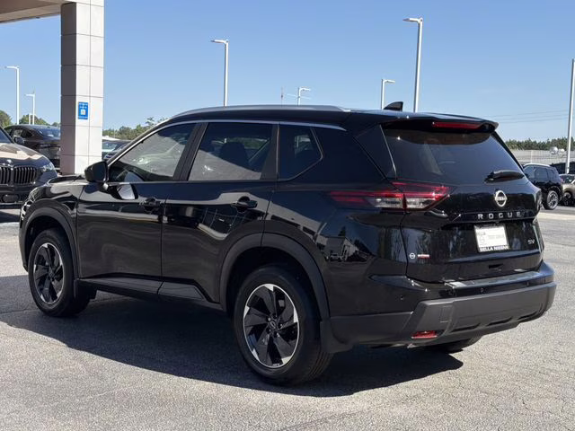2024 Super Black Nissan Rogue SV FWD SUV