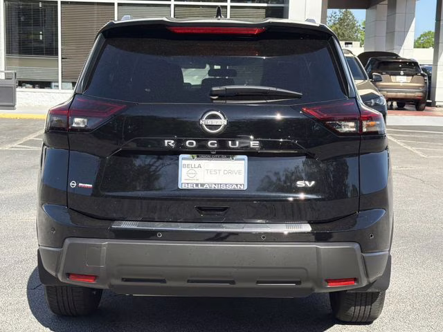 2024 Super Black Nissan Rogue SV FWD SUV