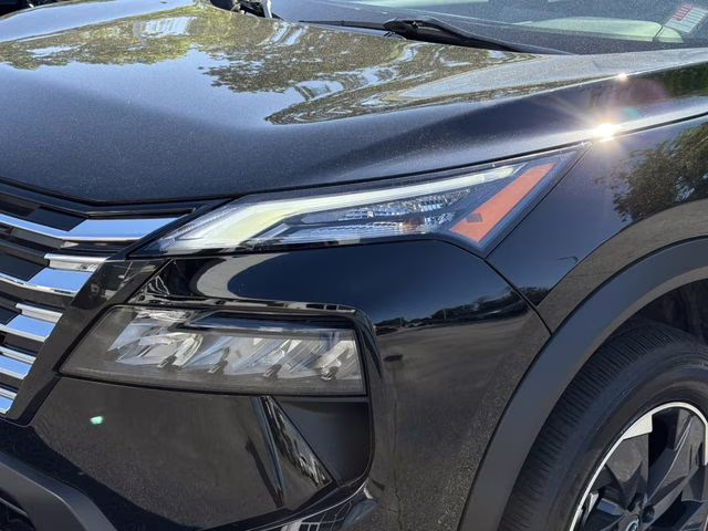 2024 Super Black Nissan Rogue SV FWD SUV