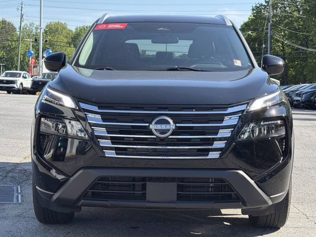 2024 Super Black Nissan Rogue SV FWD SUV