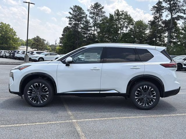 2026 Everest White Pearl Tricoat Nissan Rogue Platinum AWD SUV