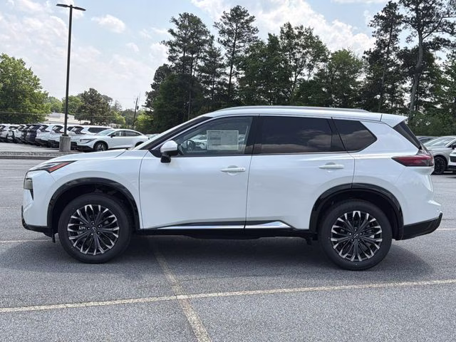 2026 Everest White Pearl Tricoat Nissan Rogue Platinum AWD SUV