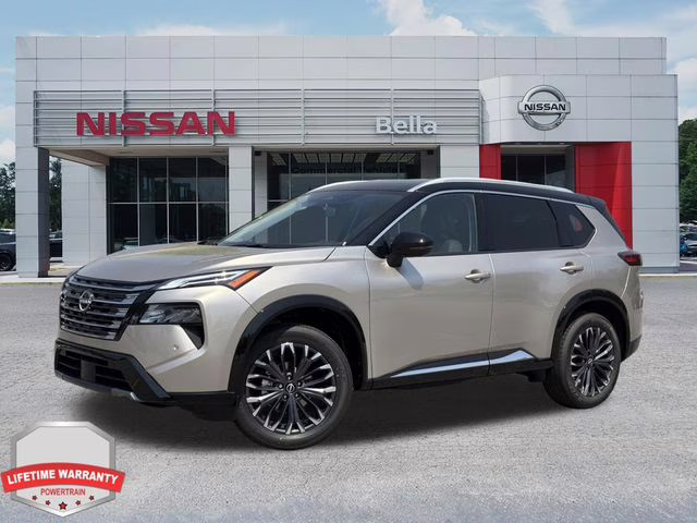 2026 Champagne Silver Metallic Nissan Rogue Platinum AWD SUV