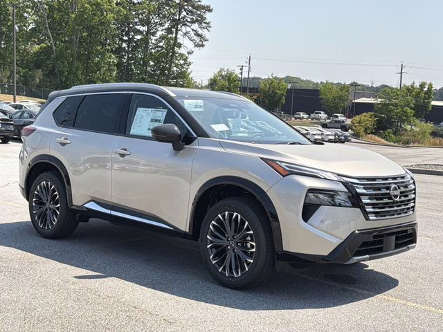 2026 Champagne Silver Metallic Nissan Rogue Platinum AWD SUV