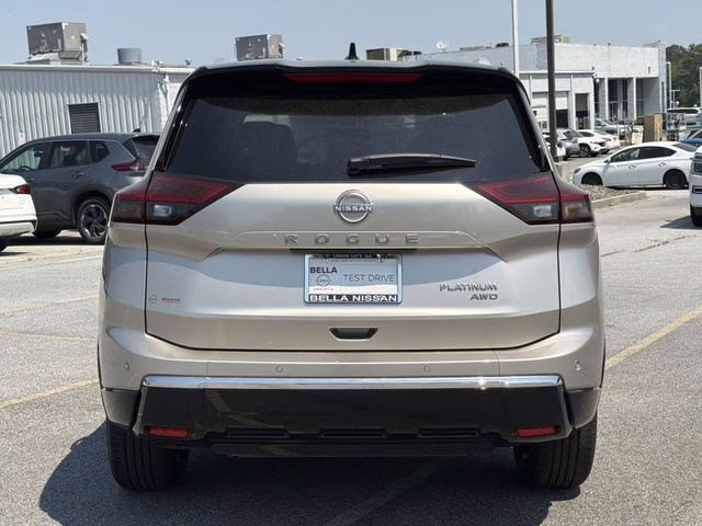 2026 Champagne Silver Metallic Nissan Rogue Platinum AWD SUV