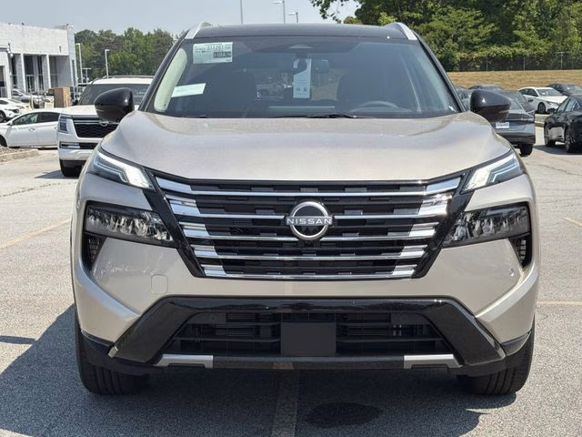 2026 Champagne Silver Metallic Nissan Rogue Platinum AWD SUV