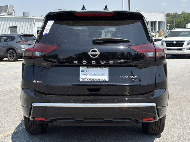2026 Super Black Nissan Rogue Platinum AWD SUV