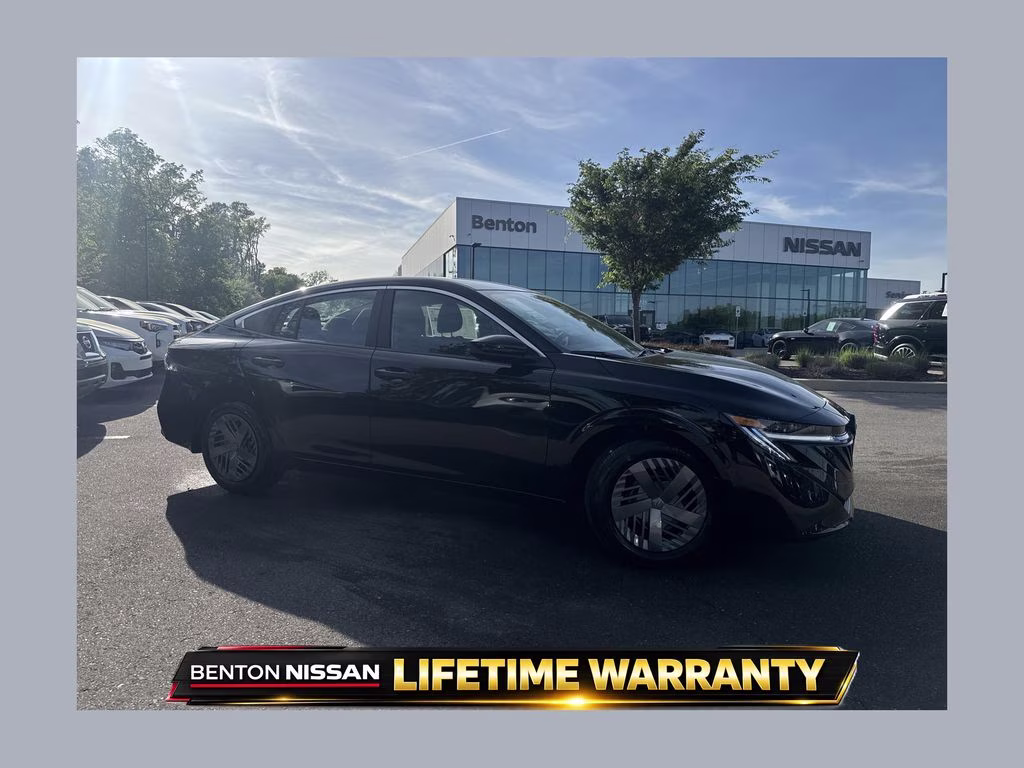 2026 Super Black Nissan Sentra S FWD Sedan