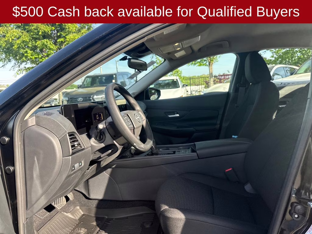 2026 Super Black Nissan Sentra S FWD Sedan