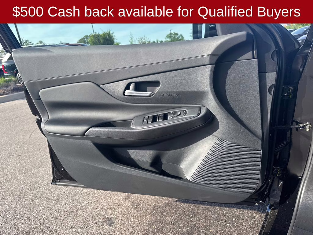 2026 Super Black Nissan Sentra S FWD Sedan