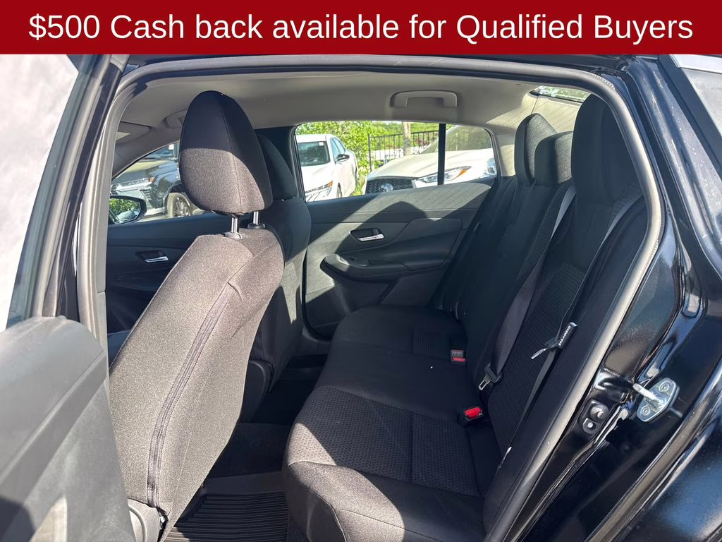 2026 Super Black Nissan Sentra S FWD Sedan