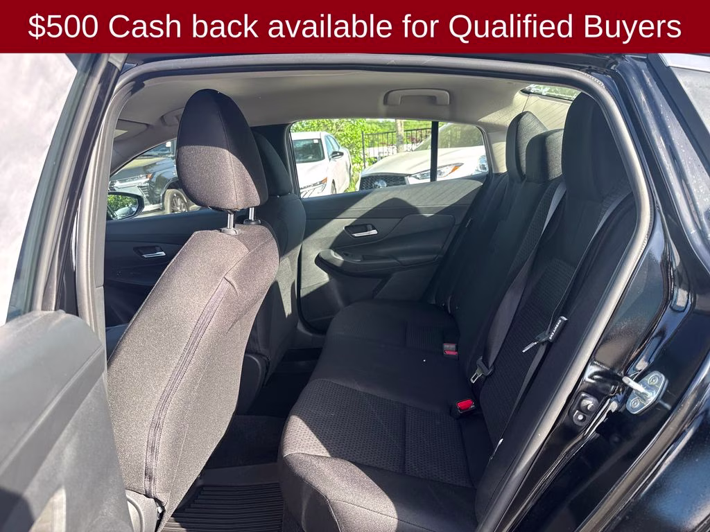 2026 Super Black Nissan Sentra S FWD Sedan