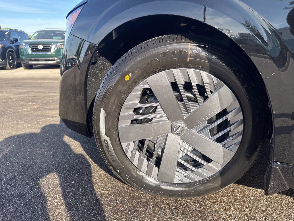 2026 Super Black Nissan Sentra S FWD Sedan