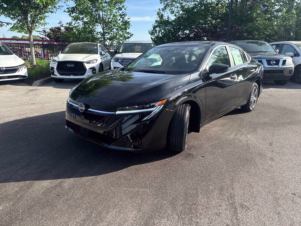 2026 Super Black Nissan Sentra S FWD Sedan