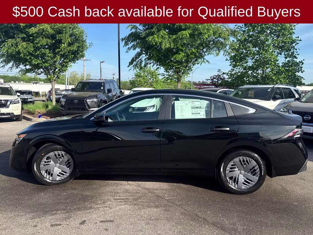2026 Super Black Nissan Sentra S FWD Sedan