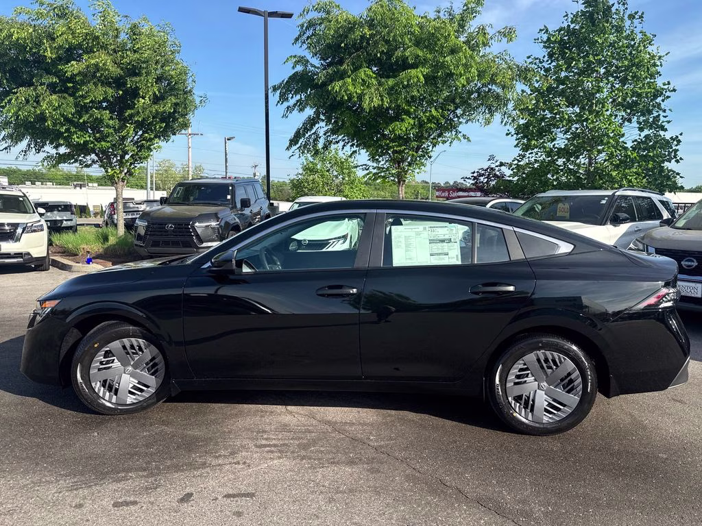 2026 Super Black Nissan Sentra S FWD Sedan