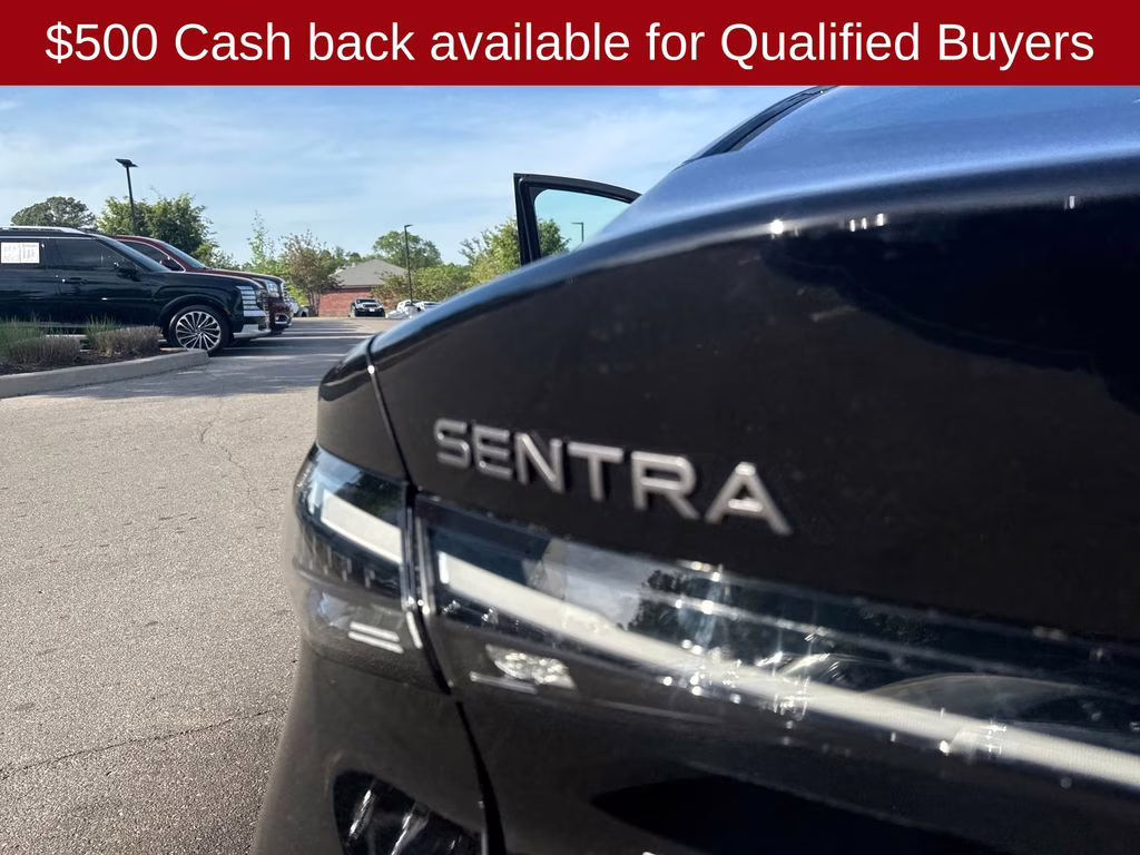 2026 Super Black Nissan Sentra S FWD Sedan