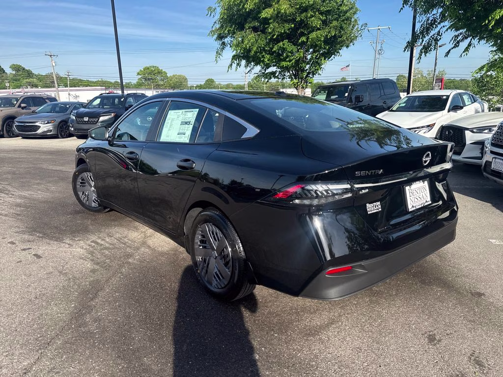 2026 Super Black Nissan Sentra S FWD Sedan