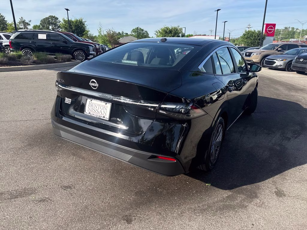 2026 Super Black Nissan Sentra S FWD Sedan