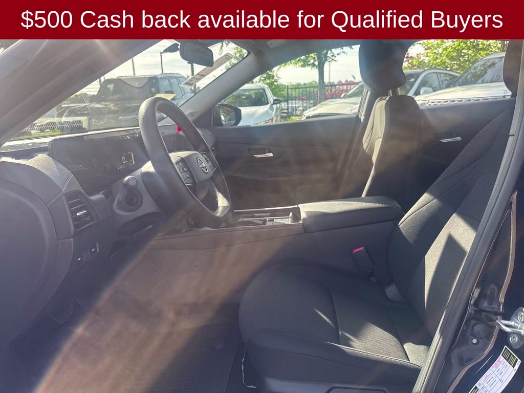 2026 Super Black Nissan Sentra S FWD Sedan