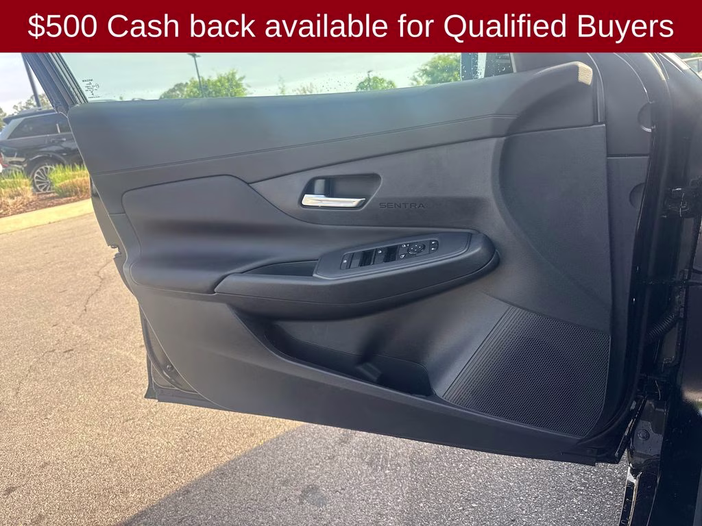 2026 Super Black Nissan Sentra S FWD Sedan