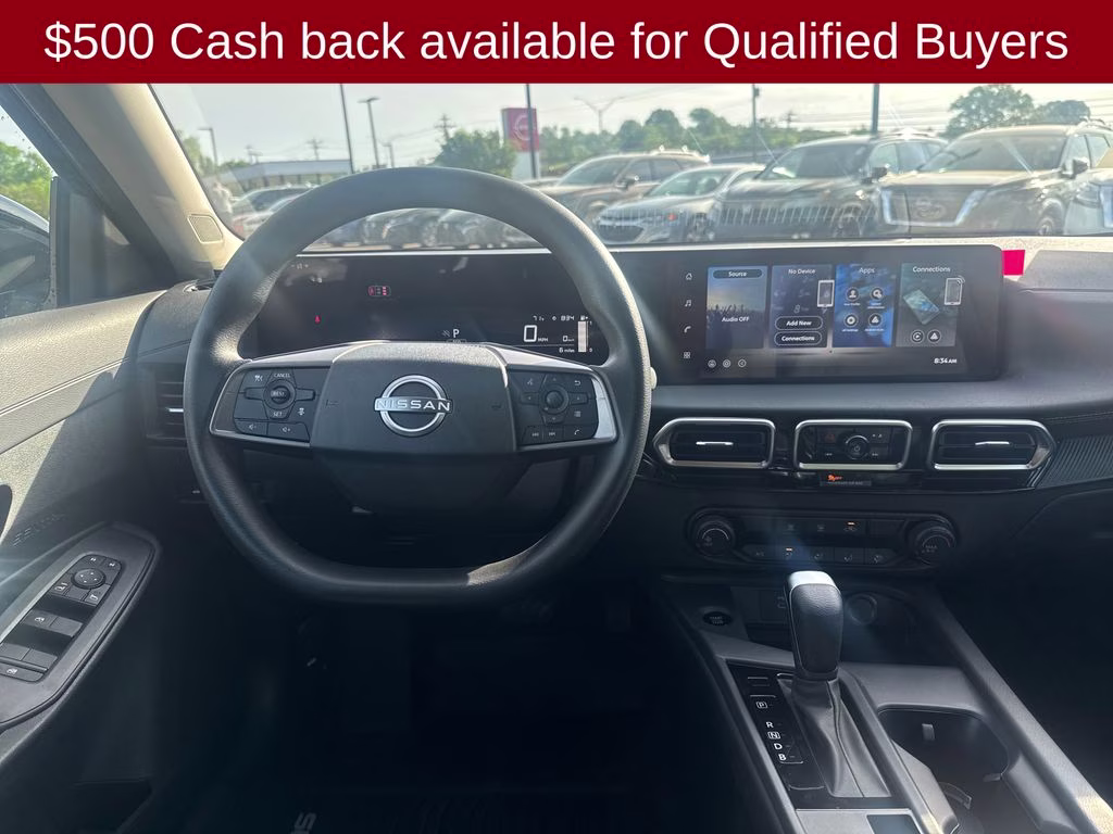 2026 Super Black Nissan Sentra S FWD Sedan