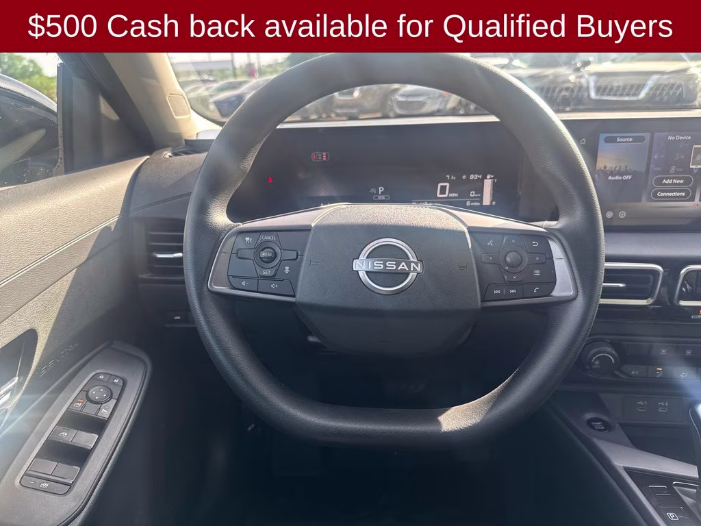 2026 Super Black Nissan Sentra S FWD Sedan