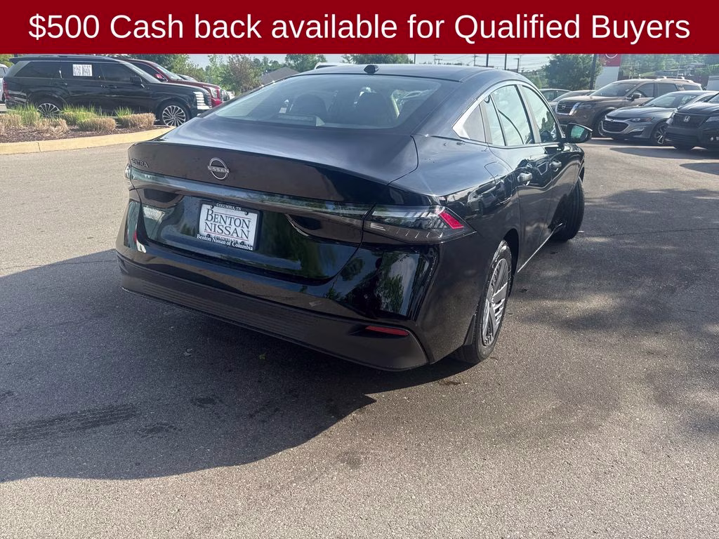 2026 Super Black Nissan Sentra S FWD Sedan