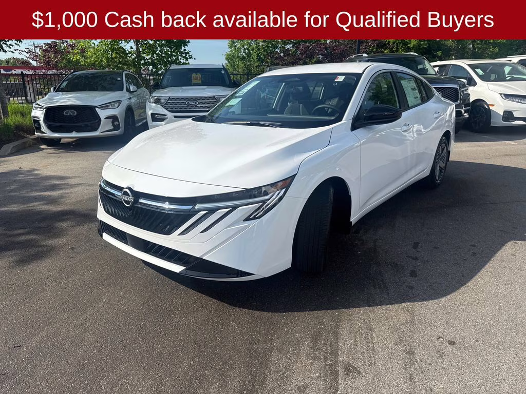 2026 Fresh Powder Nissan Sentra SV FWD Sedan