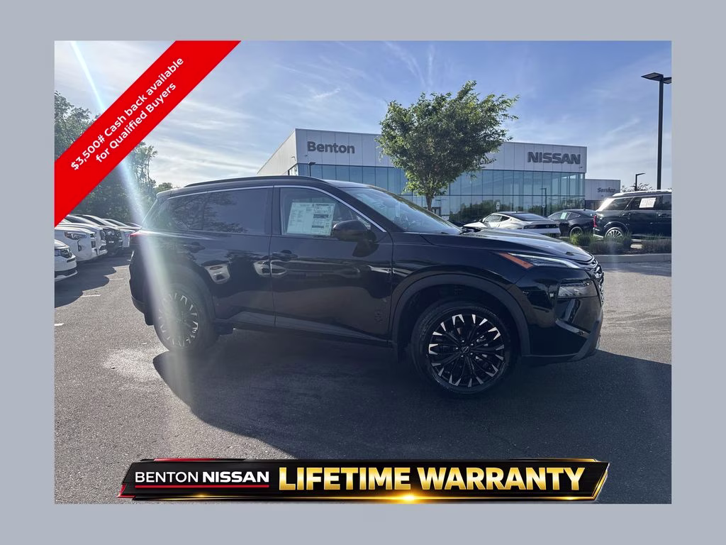 2026 Super Black Nissan Rogue Dark Armor FWD SUV