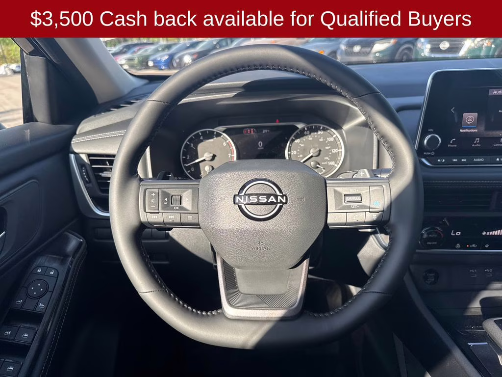 2026 Super Black Nissan Rogue Dark Armor FWD SUV