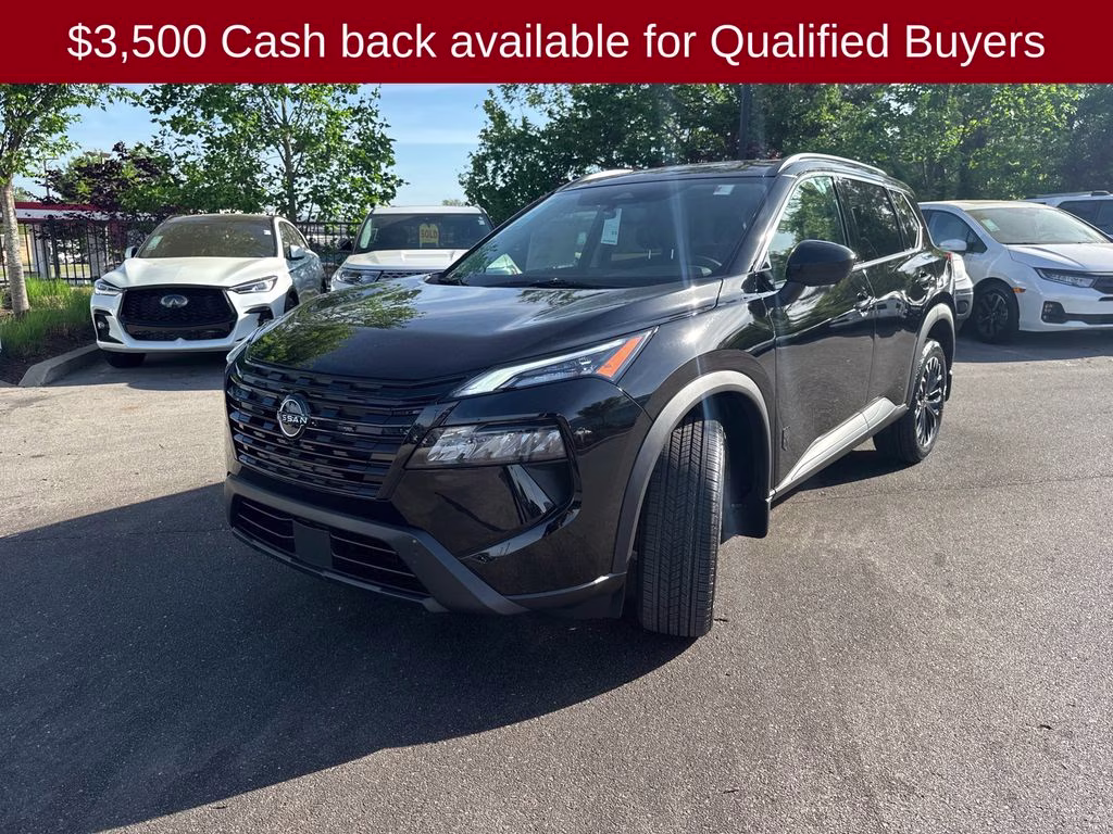 2026 Super Black Nissan Rogue Dark Armor FWD SUV