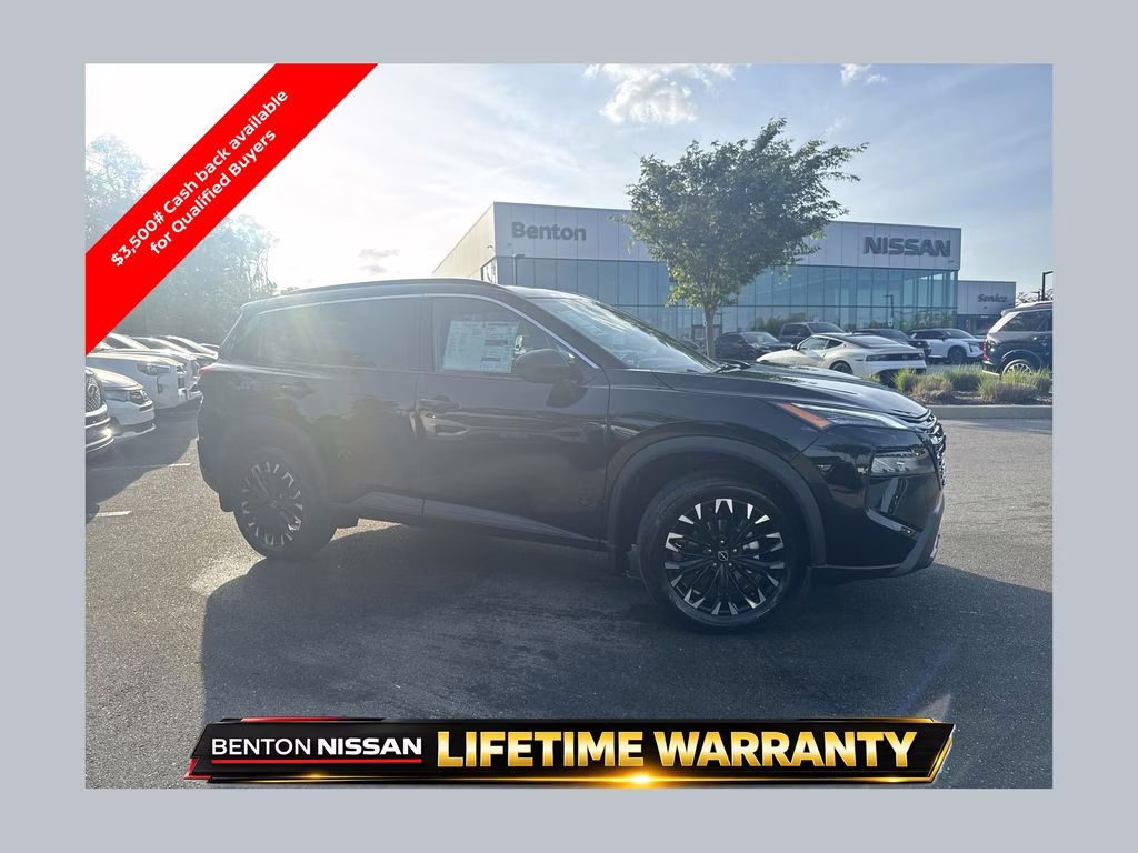 2026 Super Black Nissan Rogue Dark Armor FWD SUV