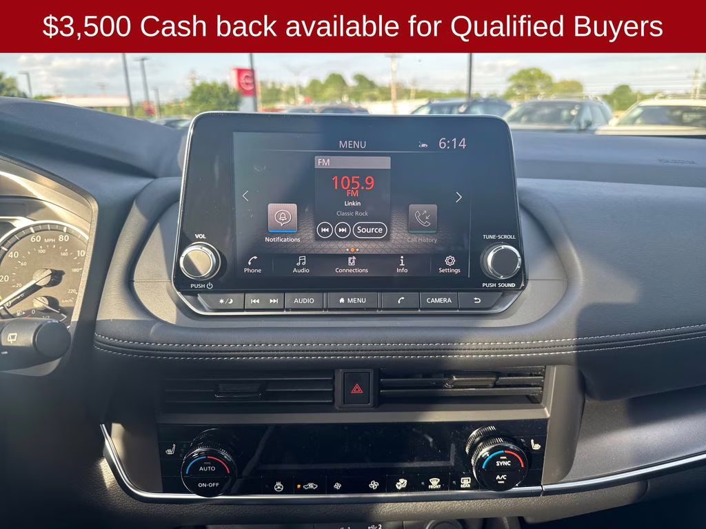 2026 Super Black Nissan Rogue Dark Armor FWD SUV