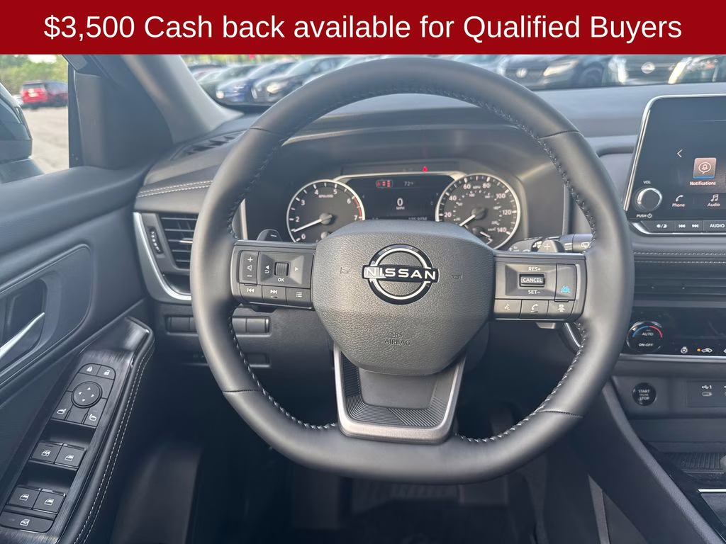 2026 Super Black Nissan Rogue Dark Armor FWD SUV