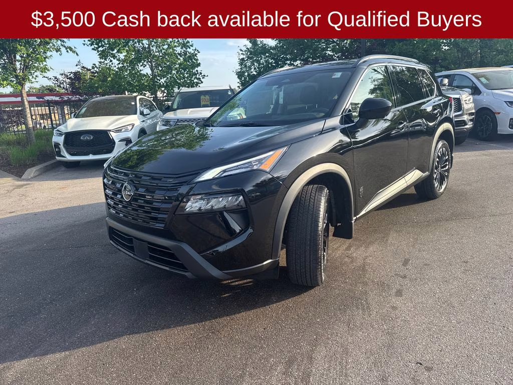 2026 Super Black Nissan Rogue Dark Armor FWD SUV