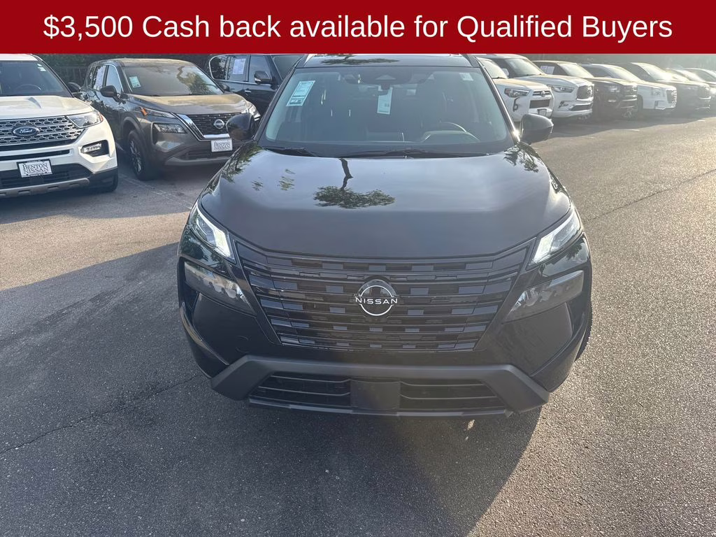 2026 Super Black Nissan Rogue Dark Armor FWD SUV