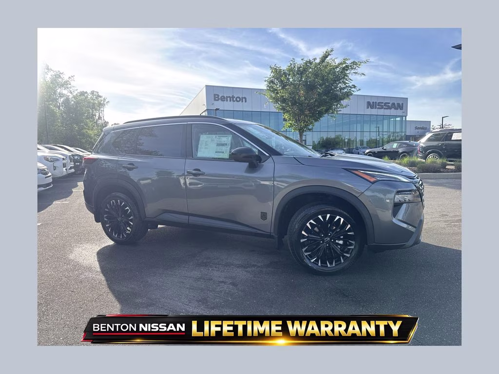 2026 Gun Metallic Nissan Rogue Dark Armor FWD SUV