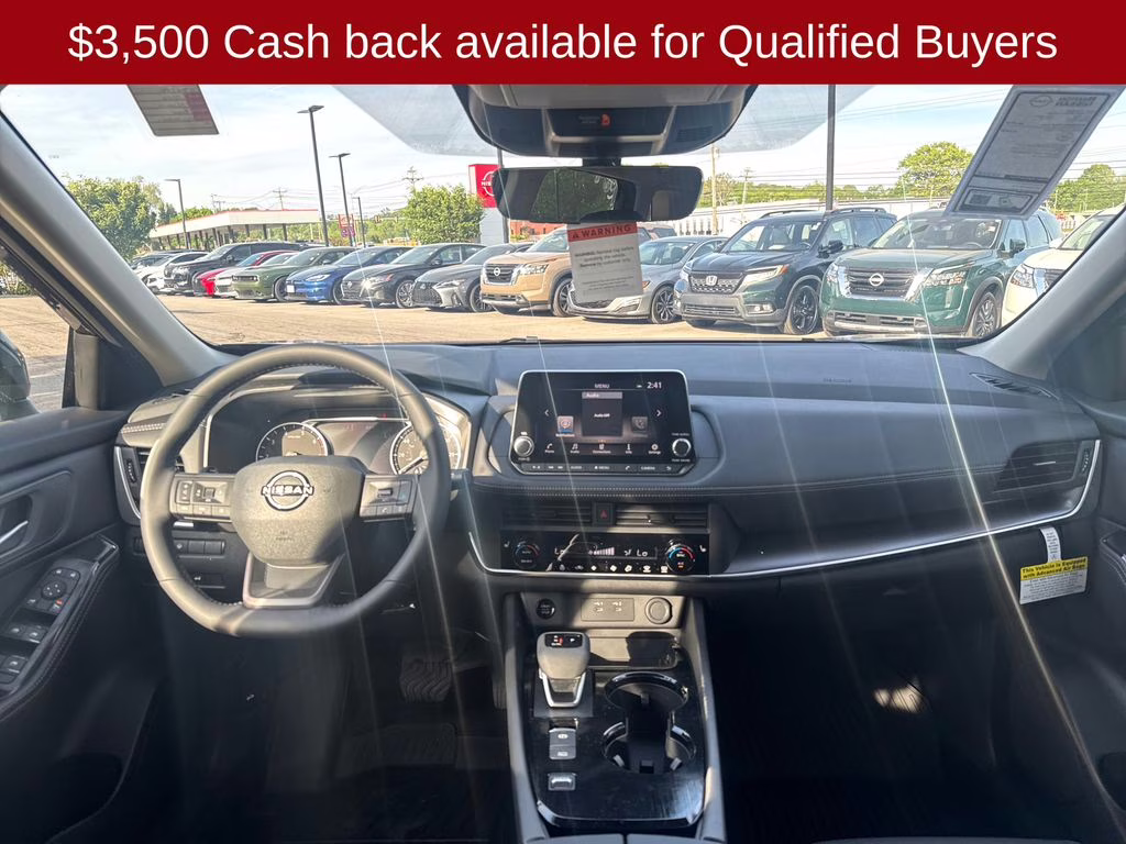 2026 Gun Metallic Nissan Rogue Dark Armor FWD SUV