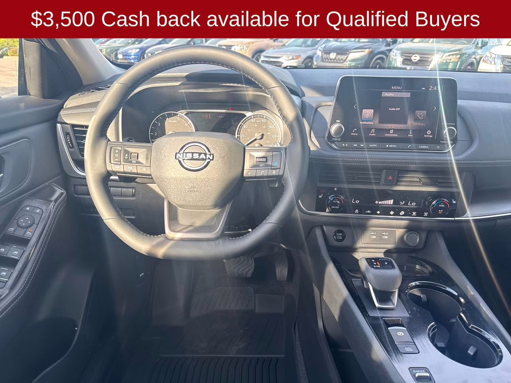 2026 Gun Metallic Nissan Rogue Dark Armor FWD SUV