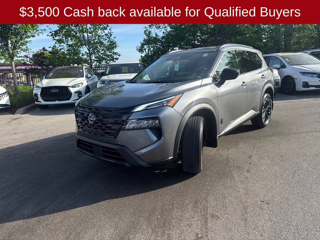 2026 Gun Metallic Nissan Rogue Dark Armor FWD SUV