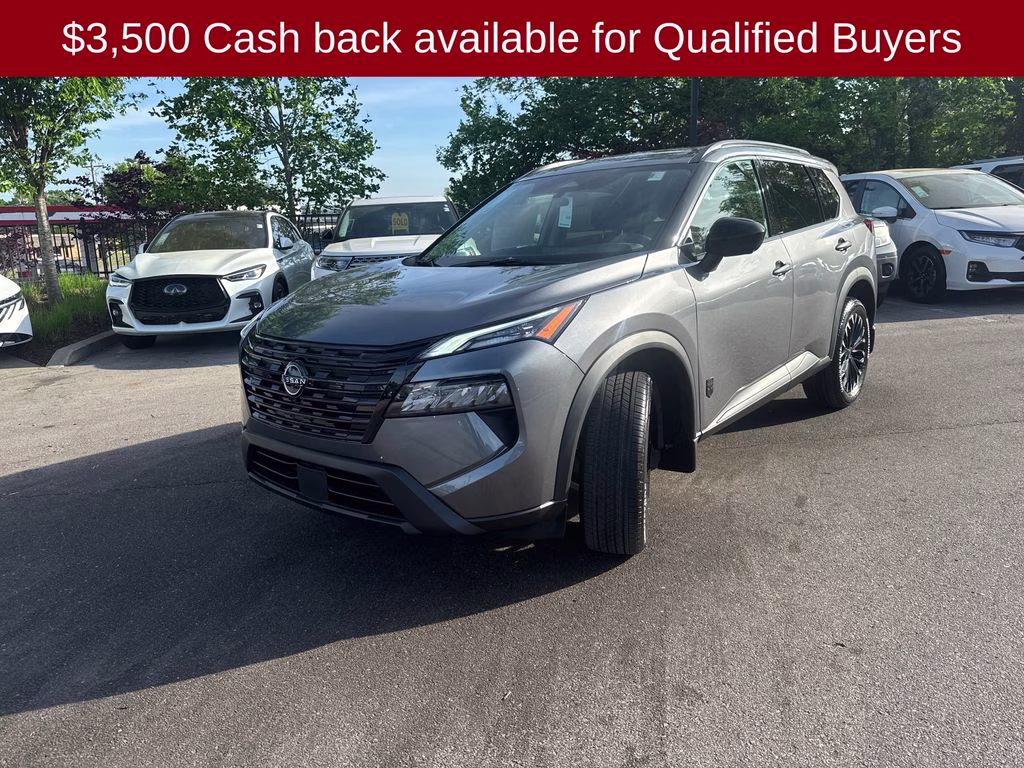 2026 Gun Metallic Nissan Rogue Dark Armor FWD SUV