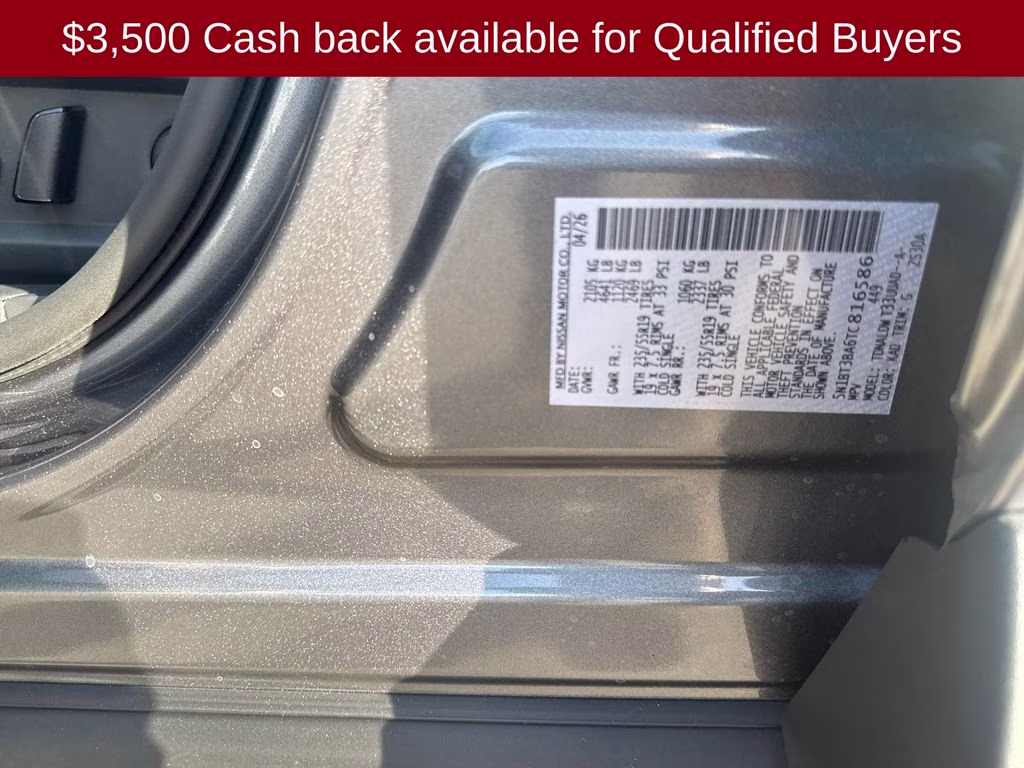 2026 Gun Metallic Nissan Rogue Dark Armor FWD SUV