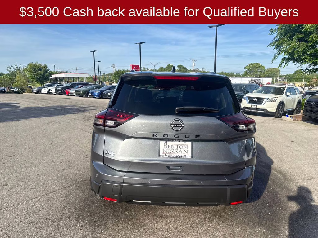 2026 Gun Metallic Nissan Rogue Dark Armor FWD SUV