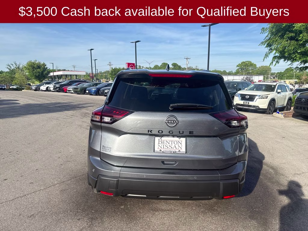 2026 Gun Metallic Nissan Rogue Dark Armor FWD SUV